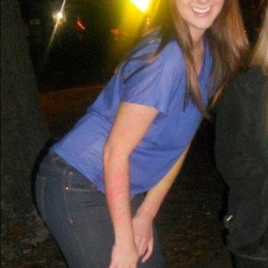 Shirt with sheer sides